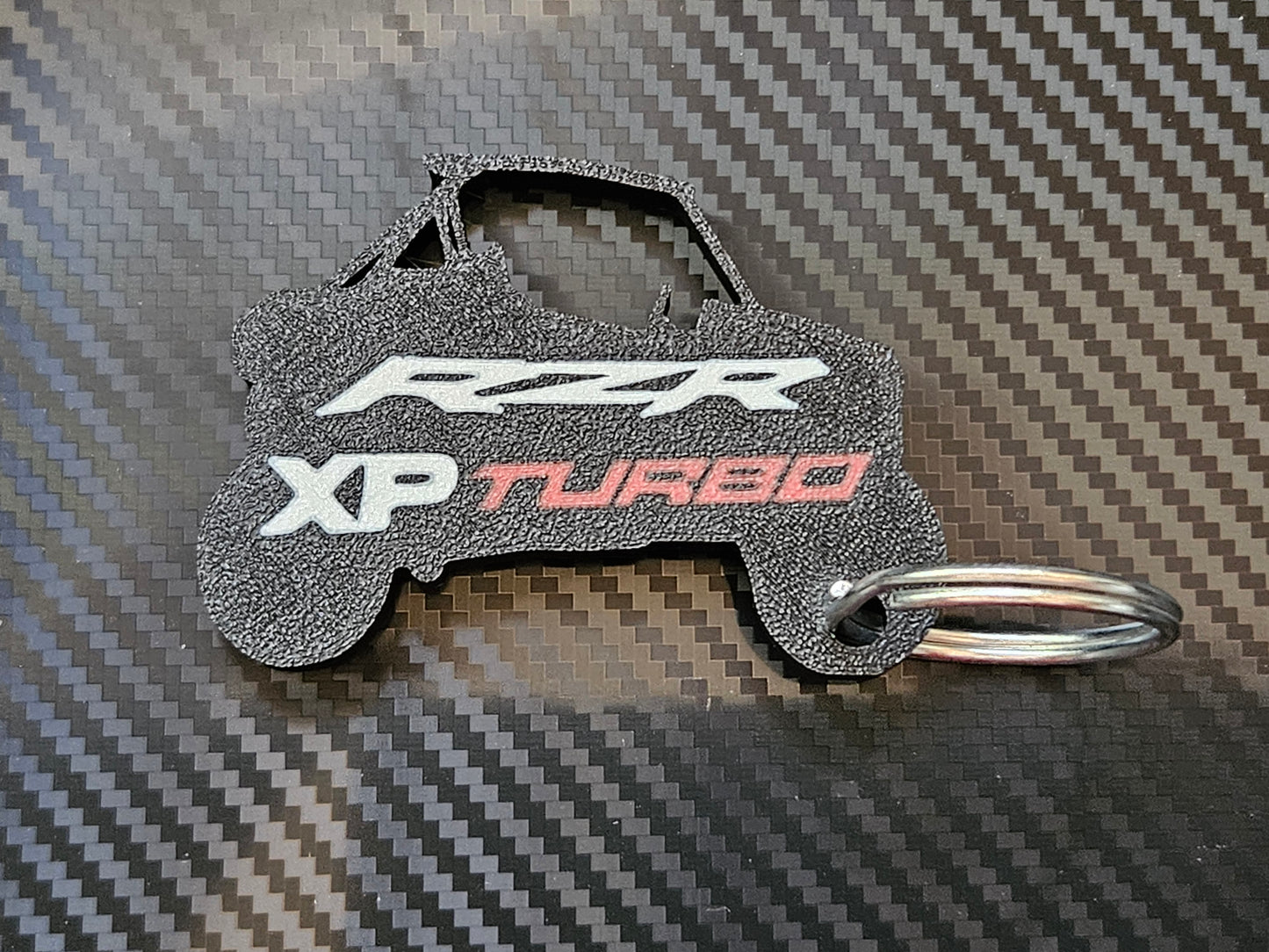 Black RZR XP Turbo Keychain