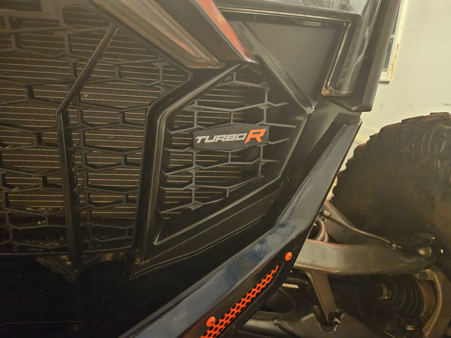 Polaris RZR Turbo R Grill Badge (2022-2024)